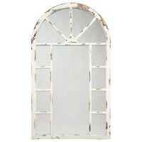 Signature Design by Ashley Divakar Accent Mirror in Antique White
