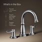 Kohler Bellera Widespread Bathroom Sink Faucet in Polished Chrome, , large