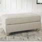 Ashley Traemore Ottoman in Linen, , large