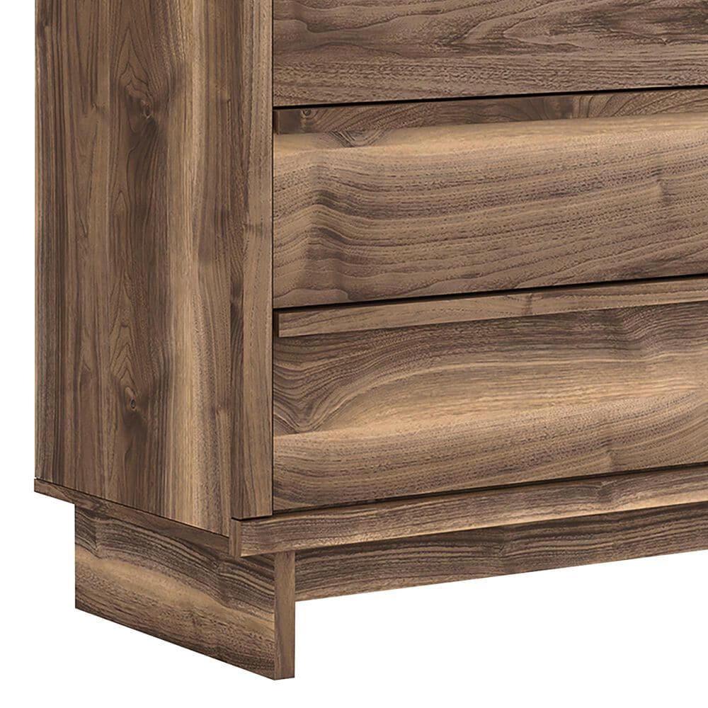 Ashley Chirason 5-Piece King Platform Bedroom Set in Brown, , large