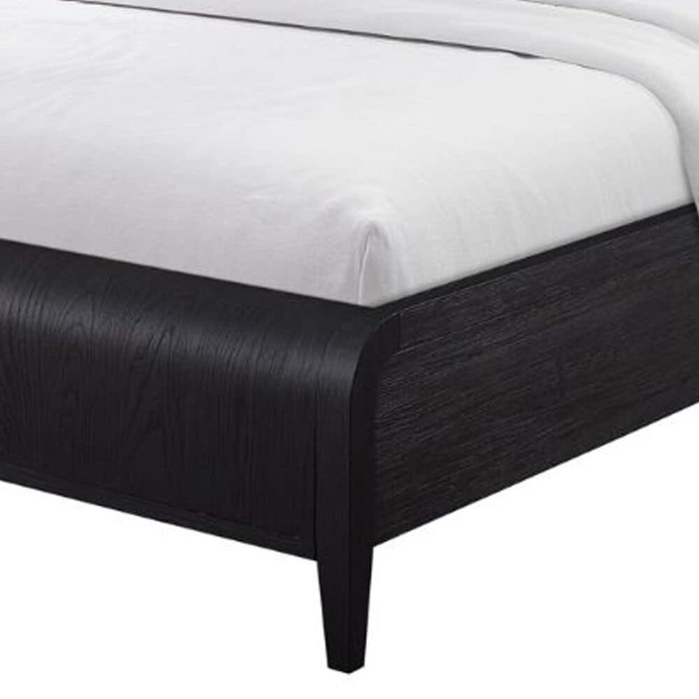 Sterling Timber Elure King Waterfall Panel Bed in Peppercorn, , large