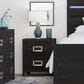 Mayberry Hill Tobias 2-Drawer Nightstand in Black, , large