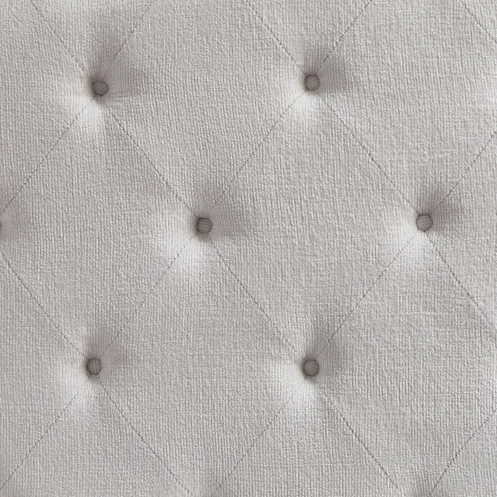 Ashley Montelaine King Upholstered Panel Bed in Antique White, , large