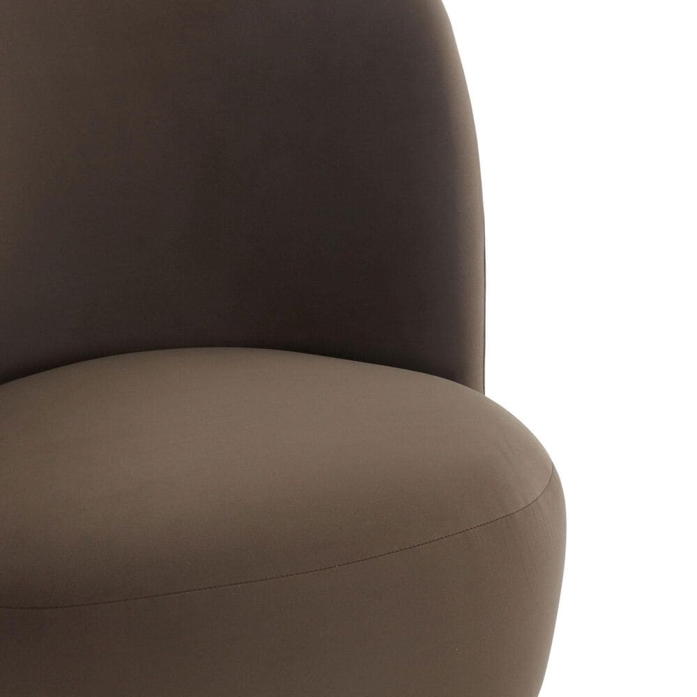 Safavieh Rodolfo Accent Chair in Dark Brown, , large