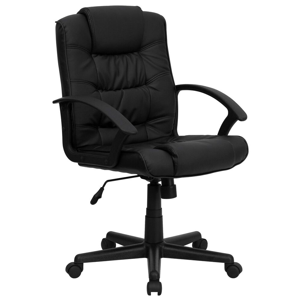 Flash Furniture Swivel Task Chair in Black, , large