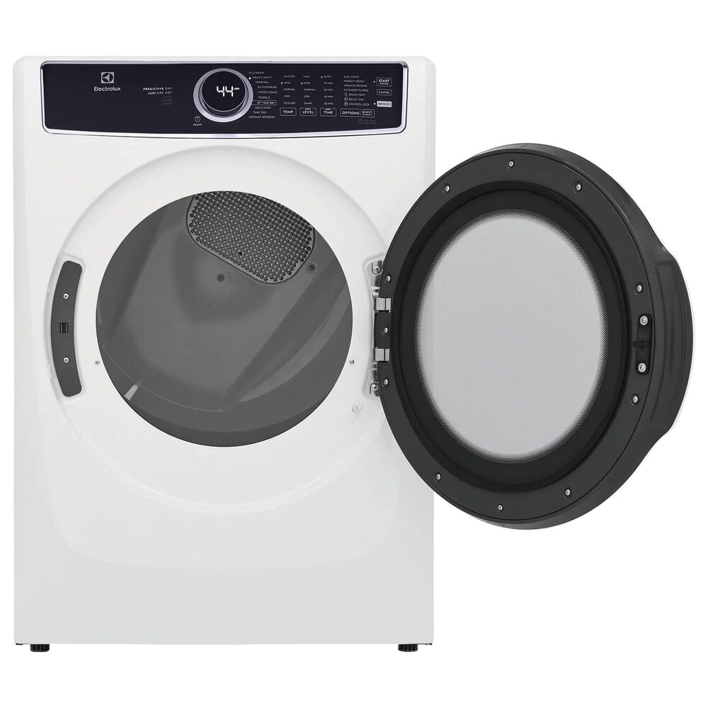 Electrolux 4.5 Cu. Ft. Front Load Washer and 8 Cu. Ft. Gas Dryer Laundry Pair in White, , large