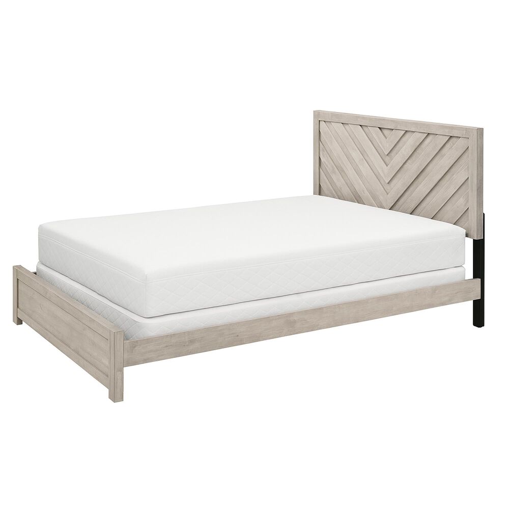 Crown Mark Valor King Panel Bed in Light Gray, , large