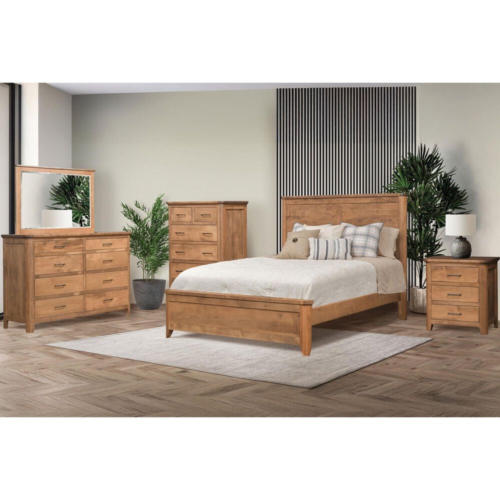 Briarwood Restful Retreat Rectangular Bedroom Mirror for 8 and 9-Drawer Dresser in Iced Coffee, , large