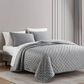 HiEnd Accents Lyocell King Quilt in Gray, , large