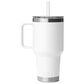 YETI Rambler 35 Oz Straw Mug with Straw Lid in White, , large