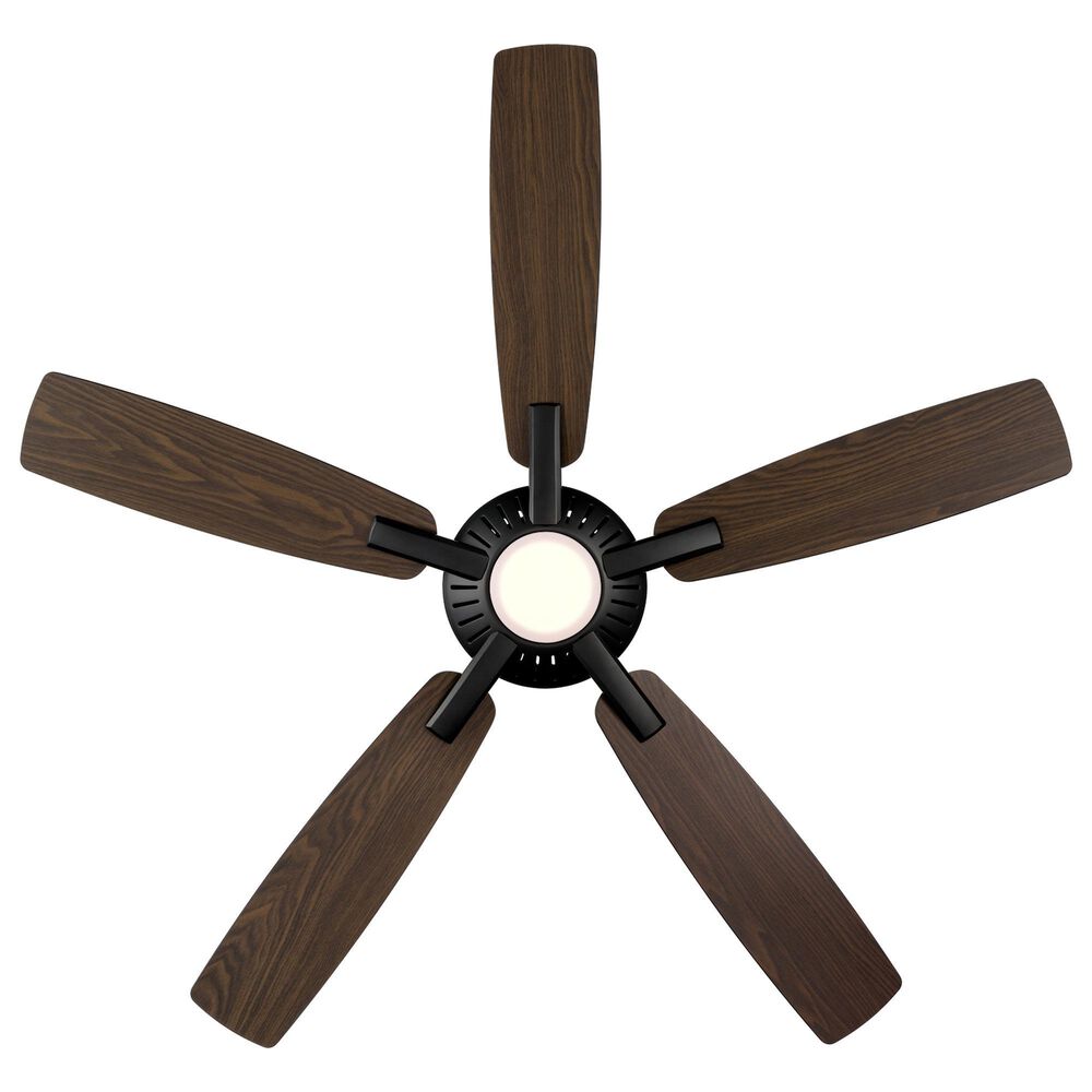 Minka-Aire Dyno 52" Ceiling Fan with Dark Walnut Blades in Coal, , large