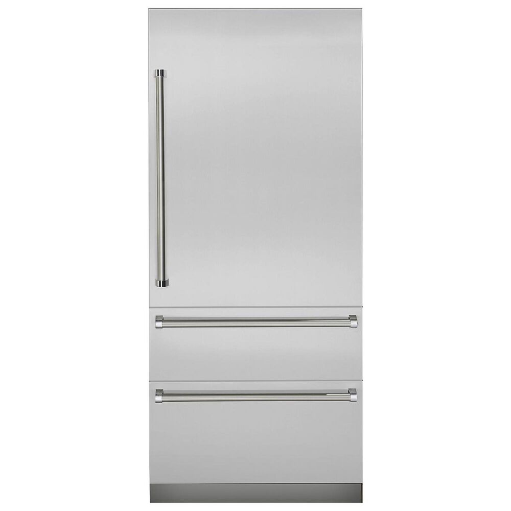 Viking Range 36" Built-In Bottom Freezer Refrigerator Right Hinge in Stainless Steel, , large