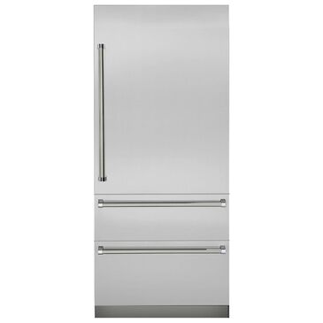 Viking Range 36" Built-In Bottom Freezer Refrigerator Right Hinge in Stainless Steel, , large
