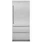 Viking Range 36" Built-In Bottom Freezer Refrigerator Right Hinge in Stainless Steel, , large