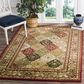 Safavieh Lyndhurst LNH221 8" x 11" Multicolor and Red Area Rug, , large