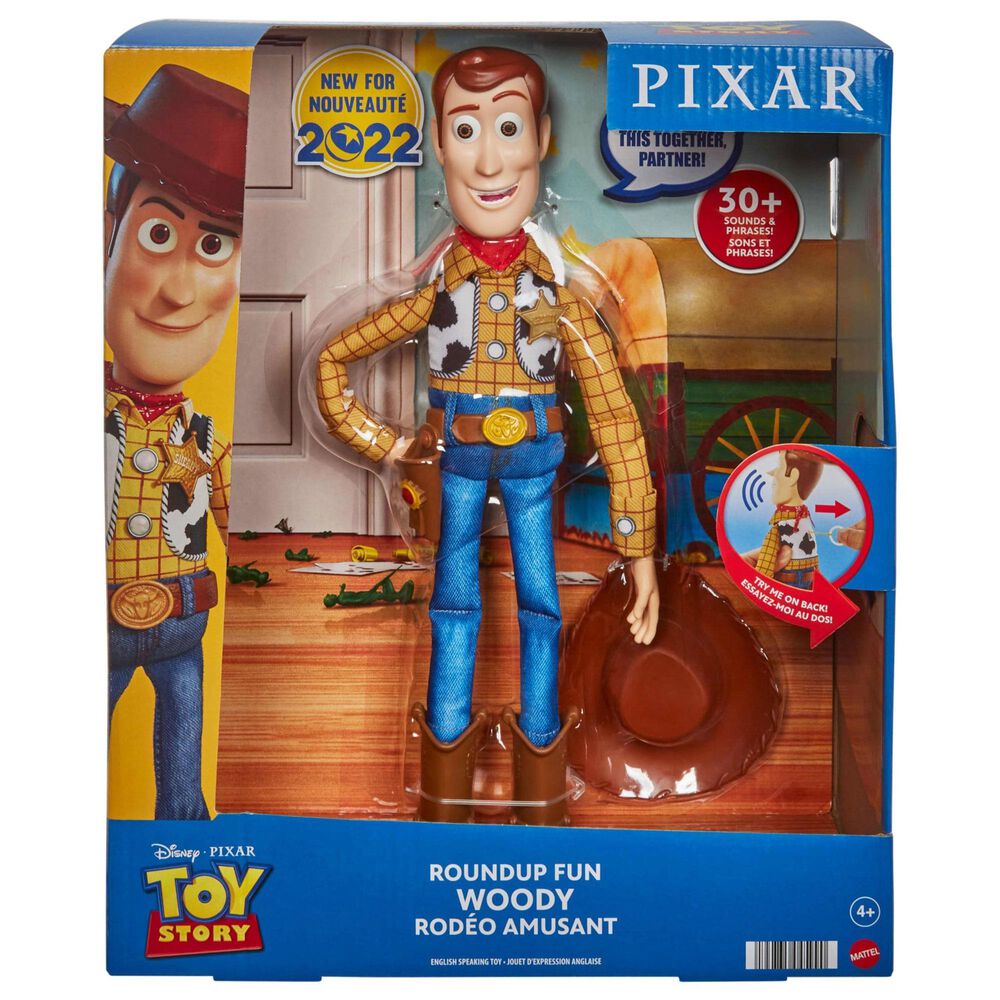 Disney Toy Story Roundup Fun Woody Action Figure in Multicolor, , large