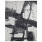 Feizy Coda 8927F 3"6" x 5"6" Black and White Area Rug, , large