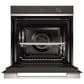 Fisher & Paykel Series 9 24" Contemporary Single Electric Wall Oven with 16 Functions in Stainless Steel and Black, , large