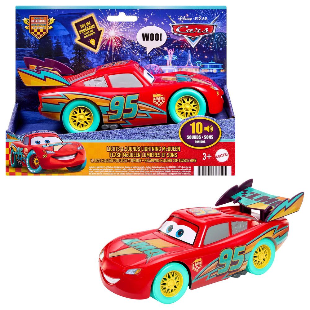 Disney Disney and Pixar Cars Race to Celebrate Lightning McQueen Vehicle, , large