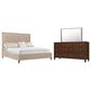 Hooker Furniture Archives 3-Piece King Panel Bedroom Set in Liber Oat, , large