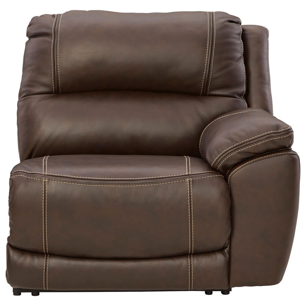 Signature Design by Ashley Dunleith 6-Piece Power Reclining Curved Sectional in Chocolate, , large