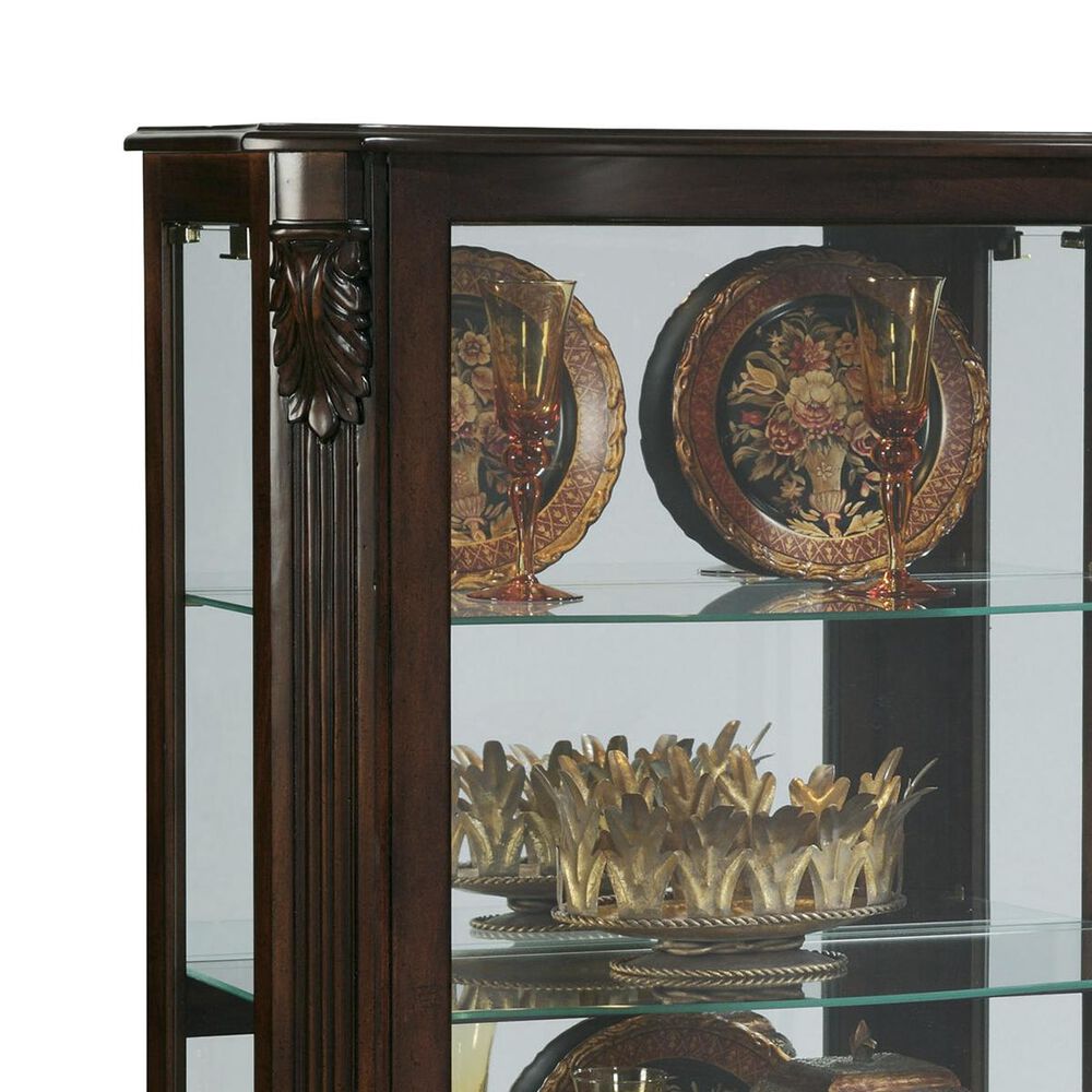 Chapel Hill Glenbrier Mantel Curio Cabinet, , large