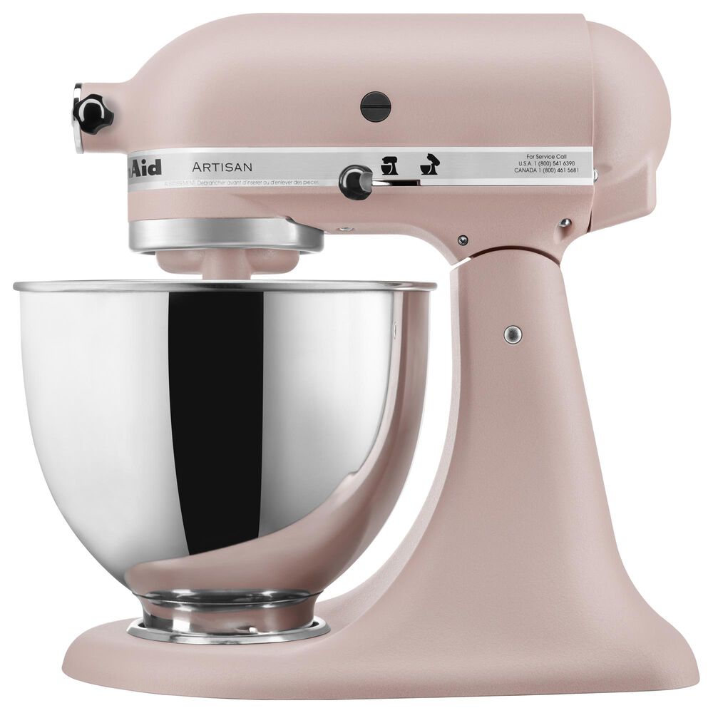 KitchenAid Artisan stand mixer in hot pink