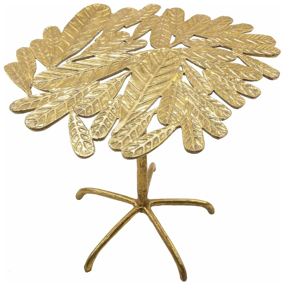 Tov Furniture Freesia Side Table in Gold, , large