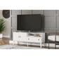 Ashley Aprilyn 59" TV Stand in White, , large