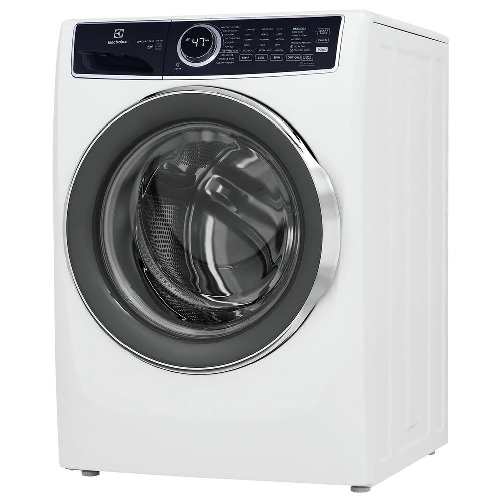 Electrolux 4.5 Cu. Ft. Front Load Washer and 8 Cu. Ft. Gas Dryer Laundry Pair in White, , large