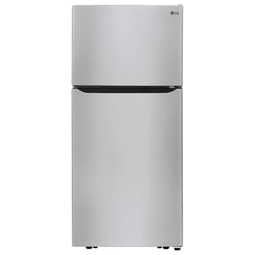 LG 20 Cu. Ft. Top Freezer Refrigerator Reversible Door with Ice Maker in Stainless Steel, , large