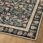 Rifle Paper Co Eden Mughal Garden 2"6" x 7"6" Black Runner, , large