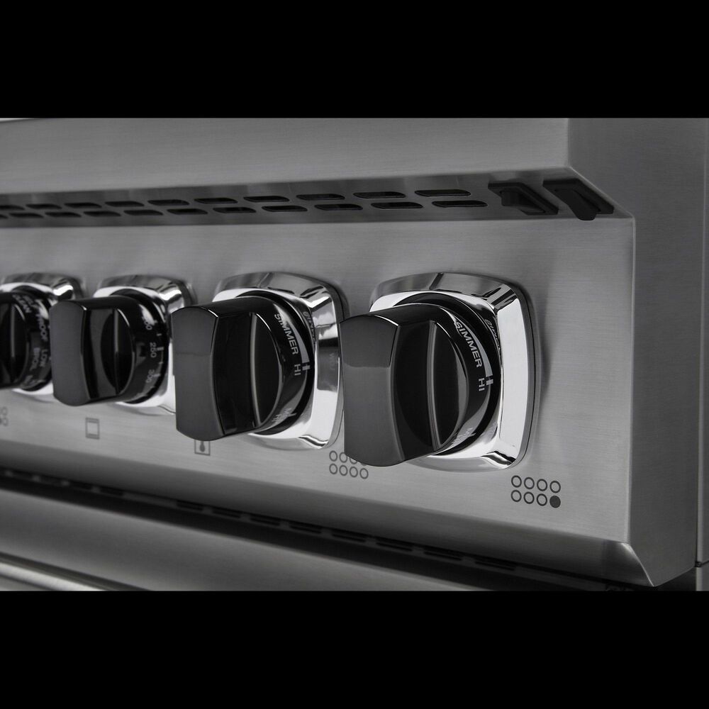 Viking Range 48" Freestanding Dual Fuel Range with 8 Burners in Stainless Steel Shop NFM