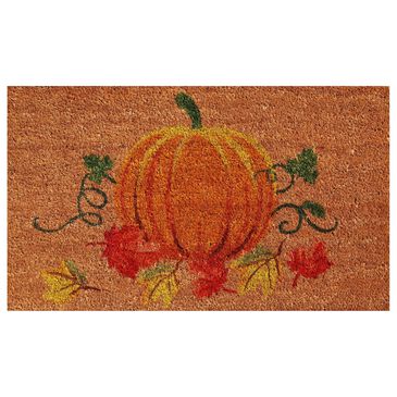 Callaway Nature"s Bounty 1"5" x 2"5" Natural and Orange Door Mat, , large