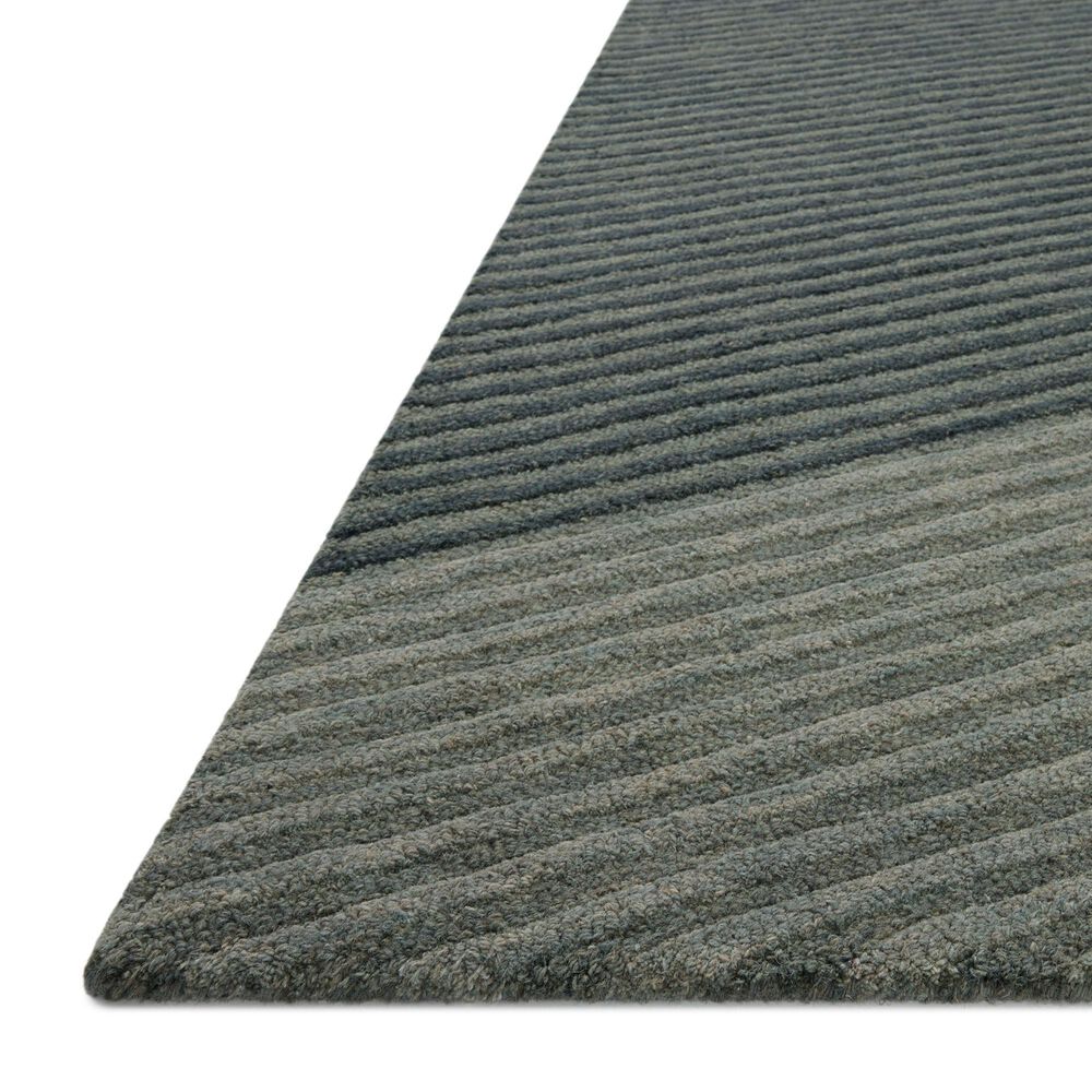 Loloi Madi Denim and Multicolor 7'9" x 9'9" Area Rug, , large