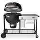 Weber Summit Kamado S6 Freestanding Grill in Black, , large