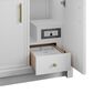 James Martin Bellshire 30" Single Bathroom Vanity in Bright White with 3 cm Lime Delight Silestone Top and Rectangular Sink, , large