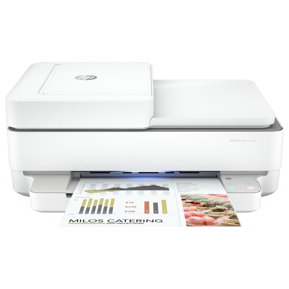 HP Envy 6455e All-In-One Printer in White, , large