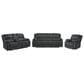 Ashley Draycoll 3-Piece Manual Reclining Living Room Set in Slate, , large