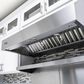 Viking Range 60" Built-In Custom Ventilator for Wall Hood in Stainless Steel, , large