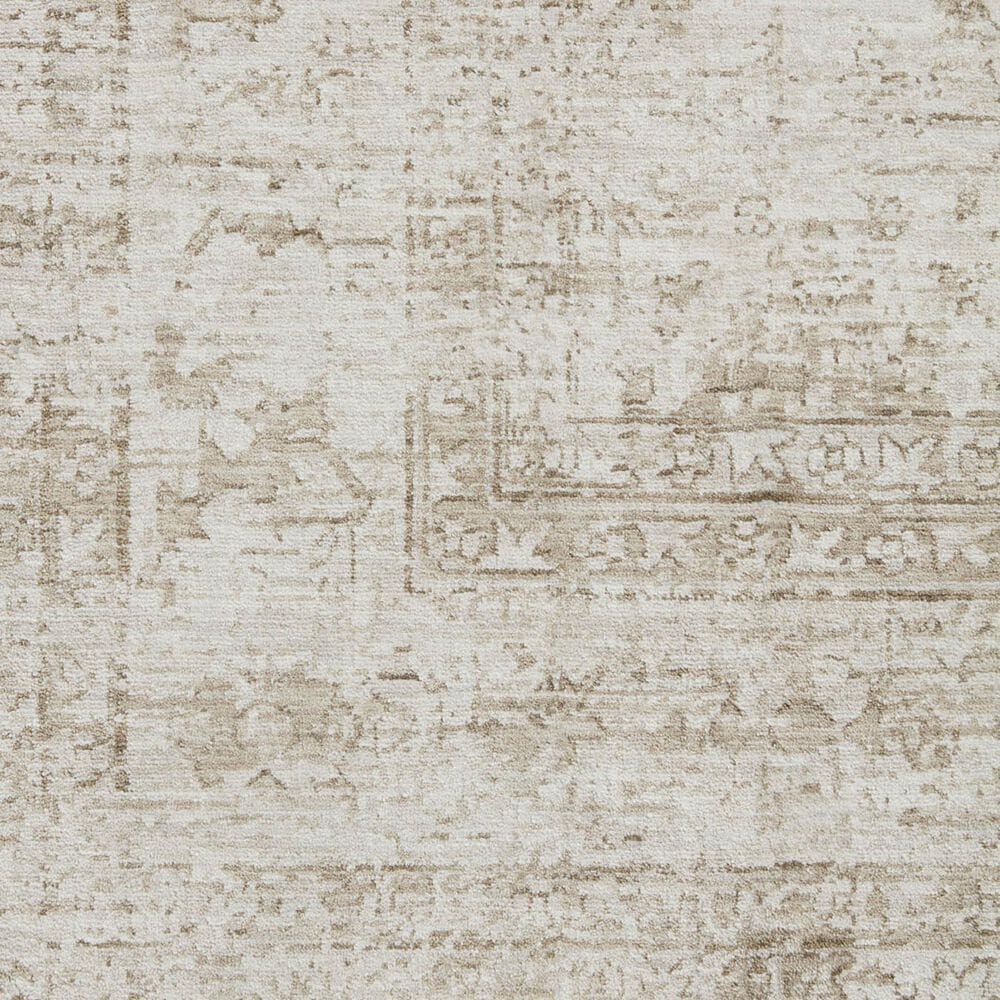 Amber Lewis x Loloi Honora Ivory and Natural 5&#39;3&quot; x 7&#39;9&quot; Area Rug, , large