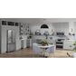 Cafe 4-Piece Kitchen Package with 22.1 Cu. Ft. French Door Refrigerator and Electric Range in Stainless Steel, , large