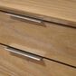 Crown Mark Florian 5 Drawer Chest in Light Brown, , large