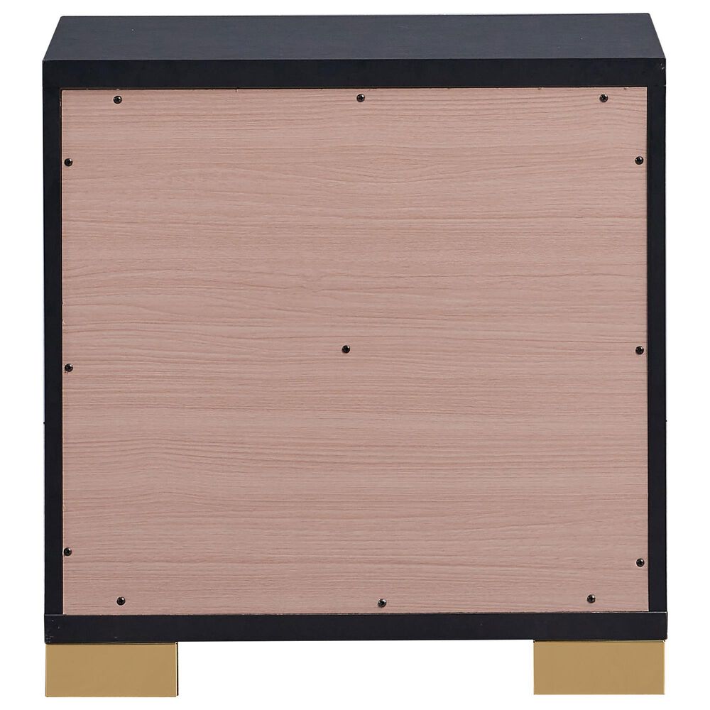Pacific Landing Marceline 2-Drawer Nightstand in Black, , large