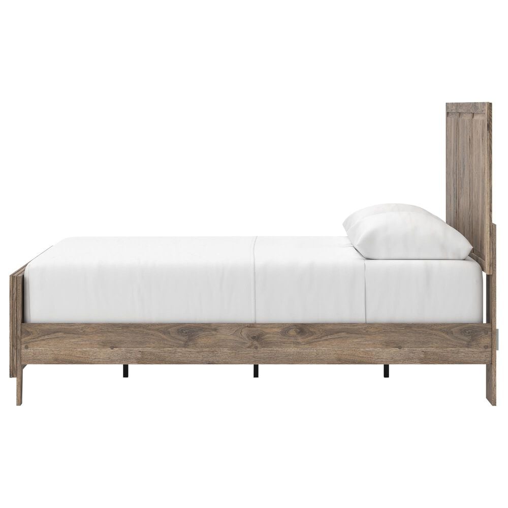 Ashley Rusticott Queen Panel Bed in Brown, , large