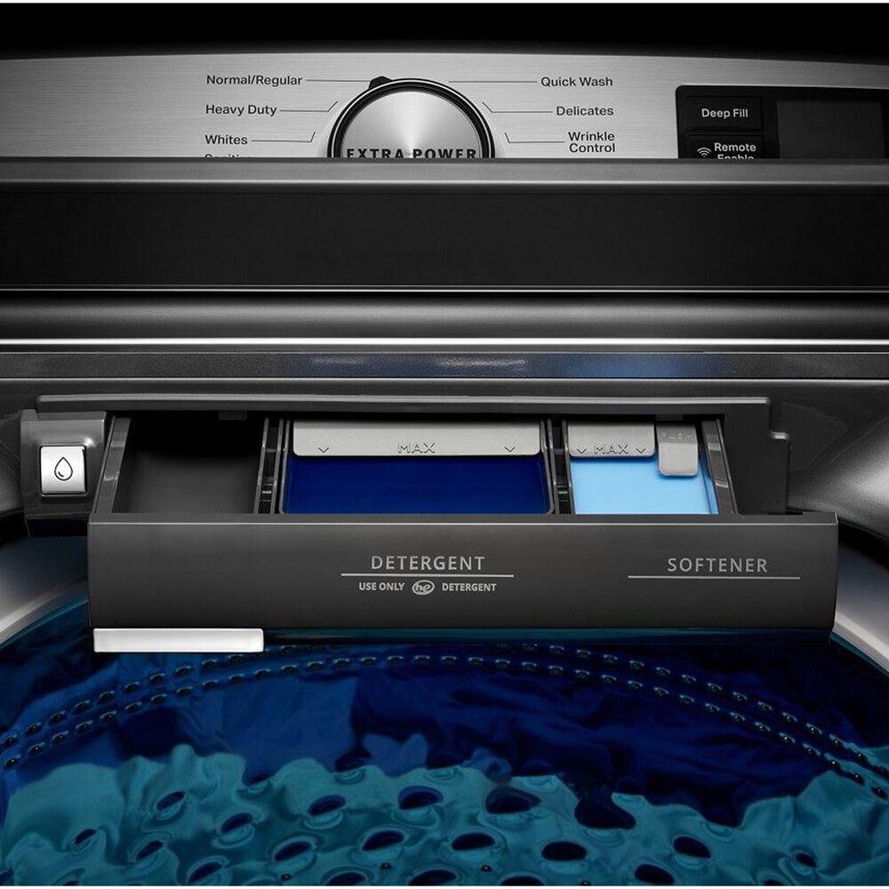 Maytag 5.3 Cu. Ft. Top Load Washer with Extra Power Button in Metallic Slate, , large