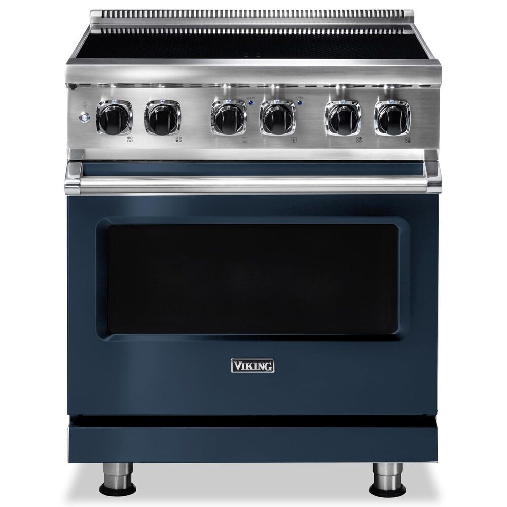 Viking Range 30" Induction Range with 4 Elements in Slate Blue, , large