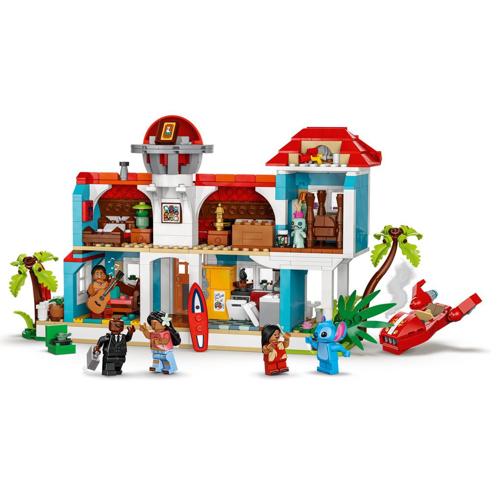 LEGO Disney Lilo and Stitch Beach House, , large