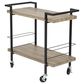 OSP Home Maxell Serving Cart in Ash and Black, , large