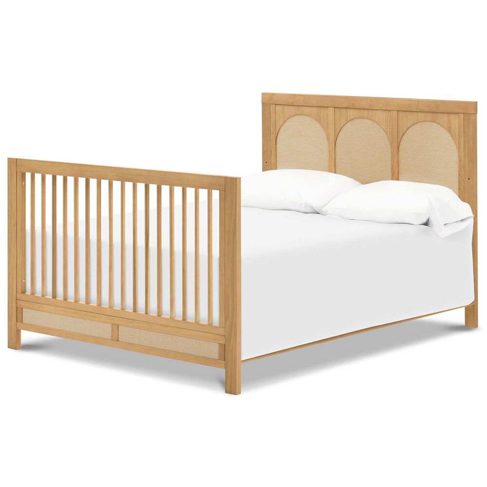 New Haus Eloise 4-In-1 Convertible Crib in Honey, , large